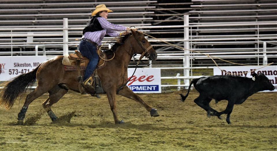 Madison Steele gains a learning experience after competing for Three Rivers at CNFR in Wyoming
